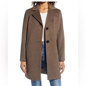 NEW Sam Edelman 95% wool Coat size 14